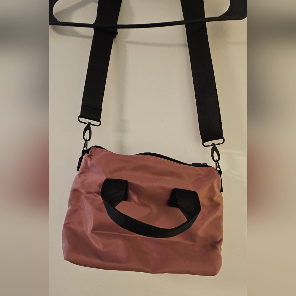 EUC! IHKWIP Dusty Rose Crossbody Bag - Picture 2 of 8